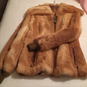 Rabbit Fur Coat